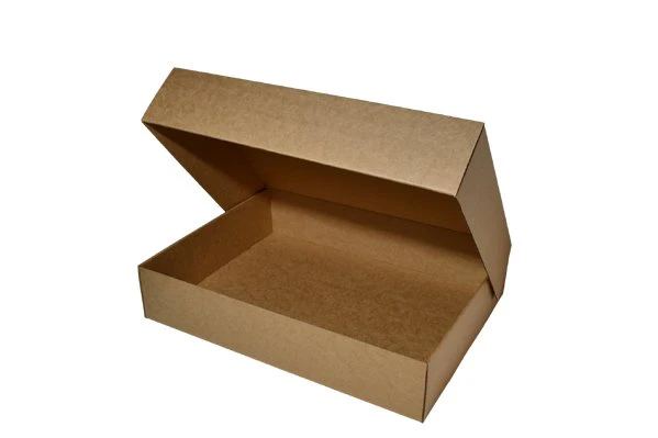 SAMPLE - E Flute - One Piece Mailing Gift Box 28657 - Suits 12 Donuts - Kraft Brown - Image 2