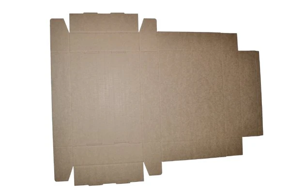 SAMPLE - E Flute - One Piece Mailing Gift Box 28657 - Suits 12 Donuts - Kraft Brown - Image 3