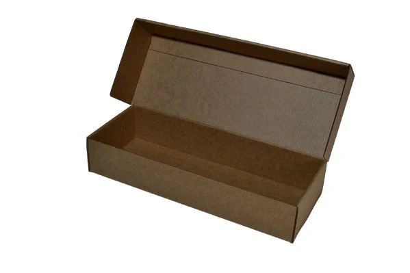 SAMPLE - E Flute - One Piece Mailing Gift Box 28664 - Kraft Brown - Image 2