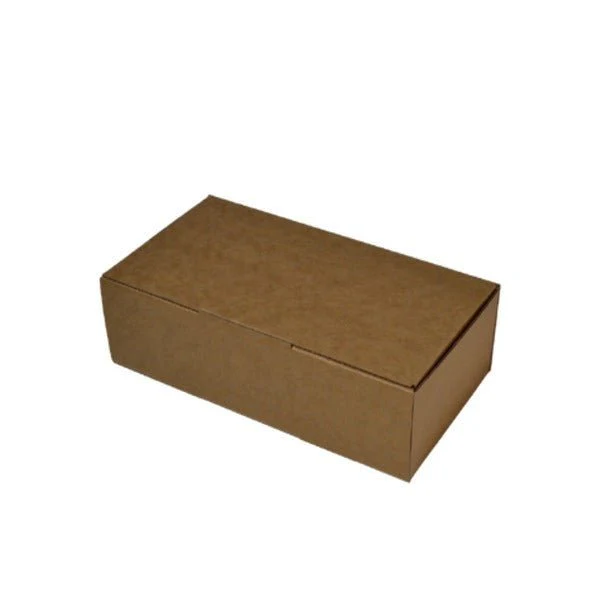 SAMPLE - E Flute - One Piece Mailing Gift Box 28722 - Kraft Brown