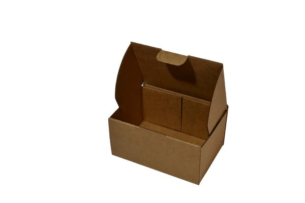 SAMPLE - E Flute - One Piece Mailing Gift Box 28736 - Kraft Brown - Image 2