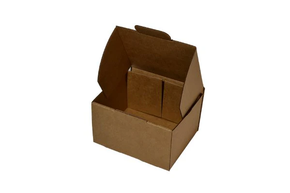 SAMPLE - E Flute - One Piece Mailing Gift Box 28737 - Kraft Brown - Image 2