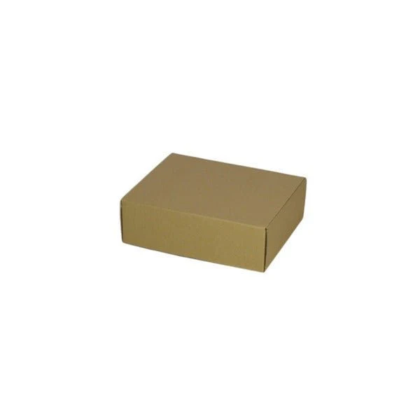SAMPLE - E Flute - One Piece Mailing Gift Box 7432 - Kraft Brown
