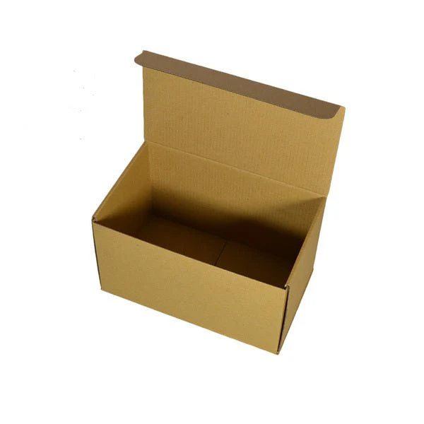 SAMPLE - E Flute - One Piece Postage & Mailing Box 10549 - Kraft Brown - Image 2