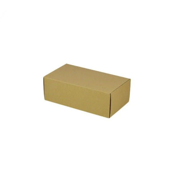 SAMPLE - E Flute - One Piece Postage & Mailing Box 10949 - Kraft Brown