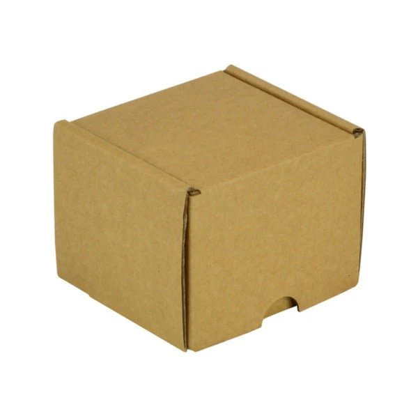 SAMPLE - E Flute - One Piece Postage & Mailing Box 15285 - Kraft Brown