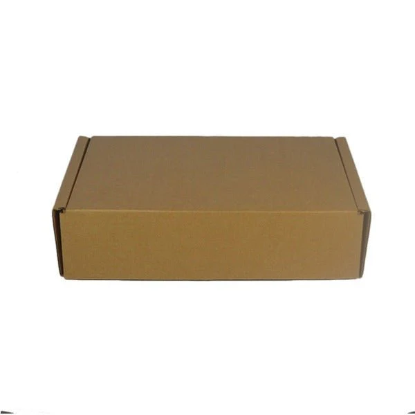 SAMPLE - E Flute - One Piece Postage & Mailing Box 15905 - Kraft Brown