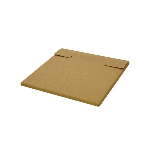 SAMPLE - E Flute - One Piece Postage & Mailing Box LP Mailer 195mm - Kraft Brown