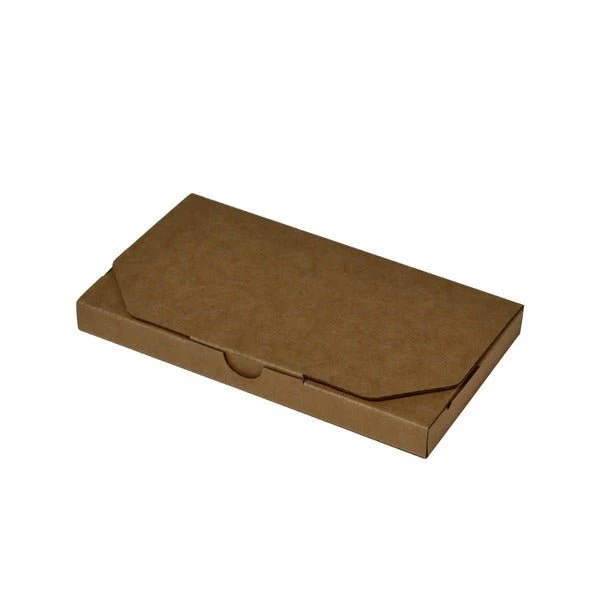 SAMPLE - E Flute - One Piece Slim Line Postage & Mailing Box 28781 - Kraft Brown