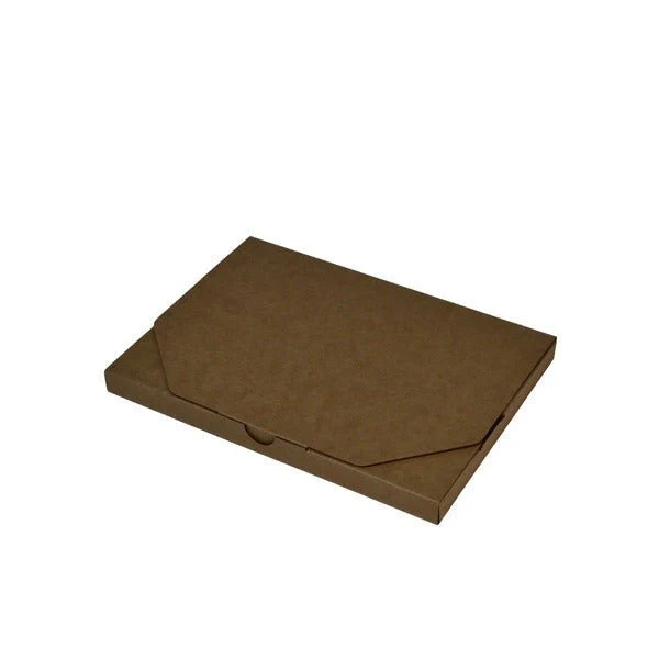 SAMPLE - E Flute - One Piece Slim Line Postage & Mailing Box 28782 - Kraft Brown