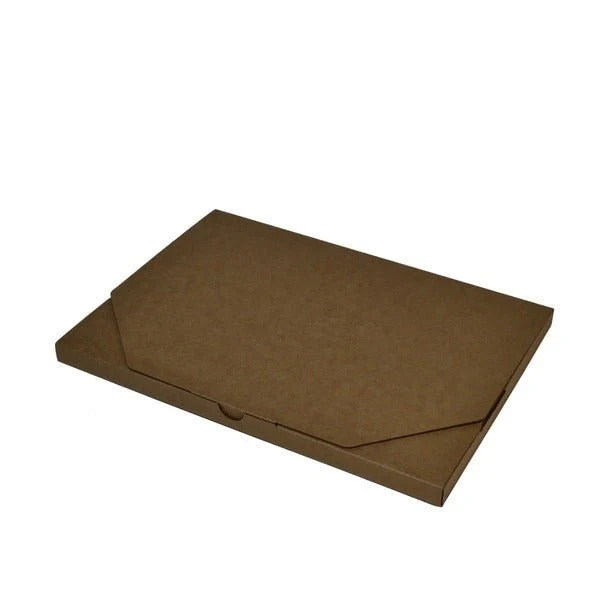 SAMPLE - E Flute - One Piece Slim Line Postage & Mailing Box 28783 - Kraft Brown