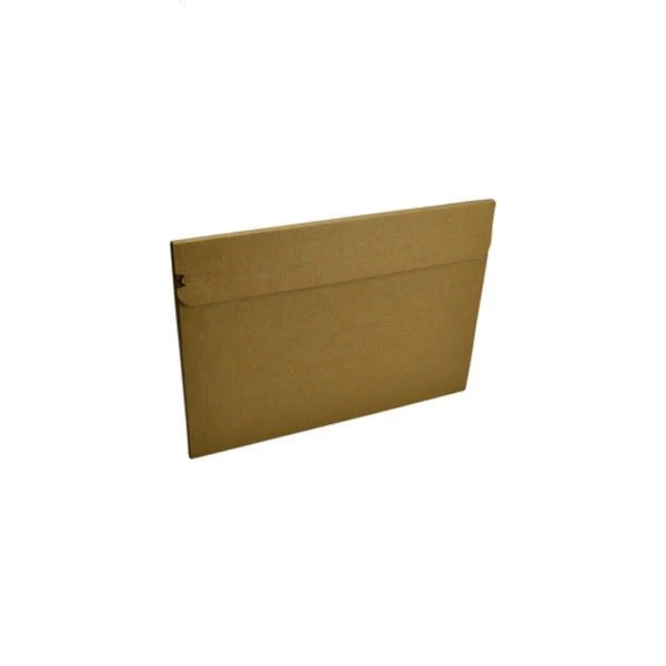 SAMPLE - E Flute - One Piece Small Mailer with Peal & Seal Tape - Kraft Brown