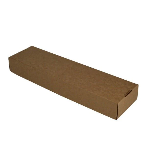 SAMPLE - E Flute - Two Piece Postage Box & Gift Box 21741 (Base & Lid) - Kraft Brown