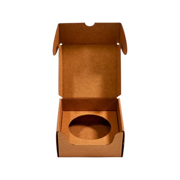 SAMPLE - Extra Large Candle 1 Tin Pack - Kraft Brown - Image 2