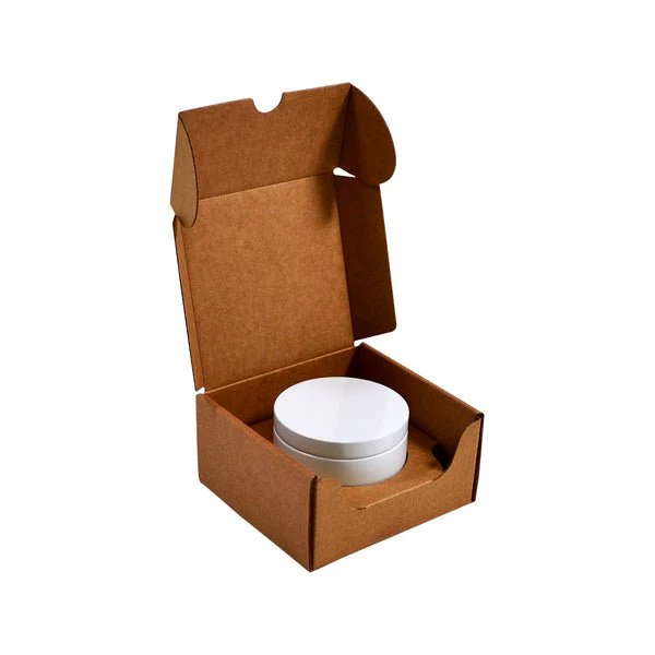SAMPLE - Large Candle 1 Tin Pack - Kraft Brown - Image 3