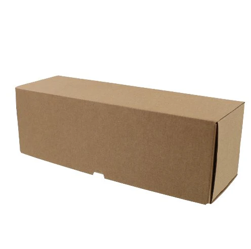SAMPLE - Large Candle Plain Glass 3 Pack with Insert - Kraft Brown