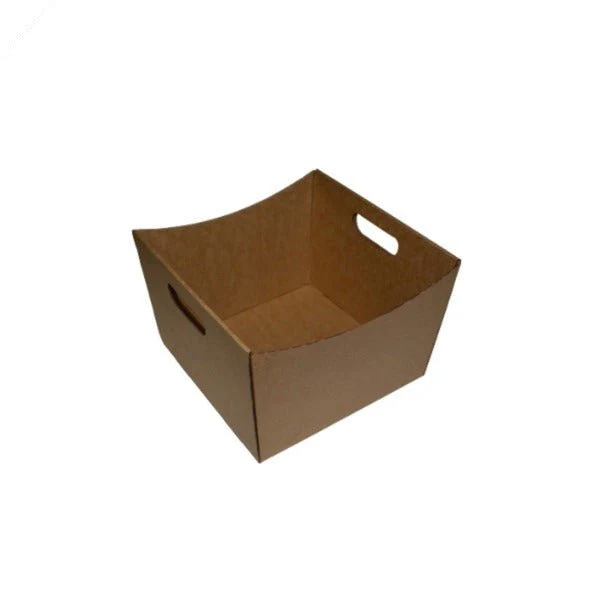 SAMPLE Pack - Luxe Cardboard Hamper Trays - Kraft Brown