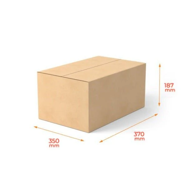 SAMPLE - RSC Shipping Carton 24435 - P/N277309 (Previously 250753) - Kraft Brown