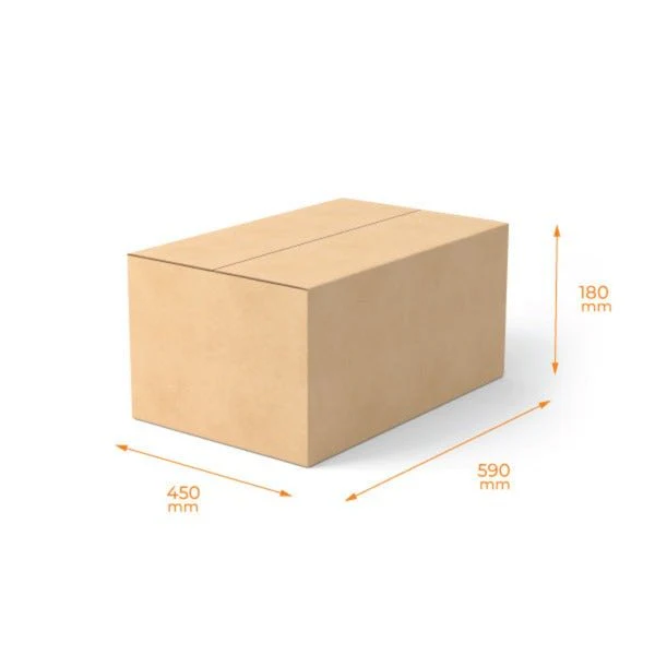 SAMPLE - RSC Shipping Carton 300849 1C Kraft Brown Board