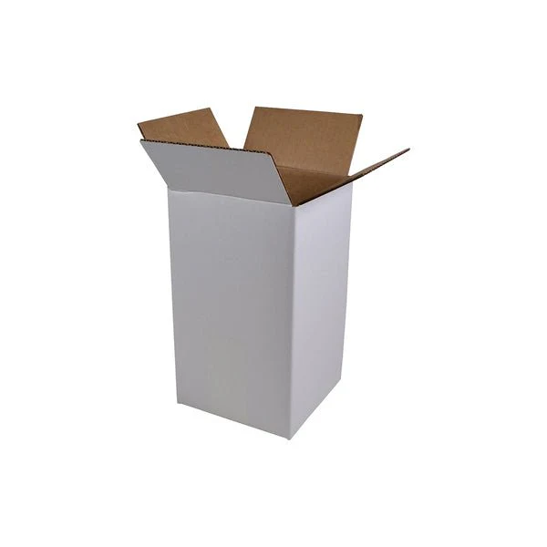 SAMPLE - RSC Shipping Carton 4 Beer Bottles (INSERTS SOLD SEPARATELY 700-24812) - Kraft White [1BW] - Image 2
