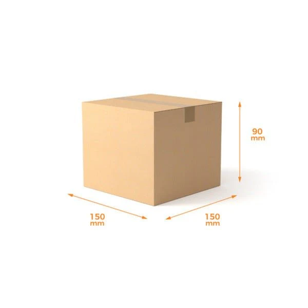 SAMPLE - RSC Shipping Carton Code 112 - 1C Kraft Brown Board (150 x 150 x 90mm)