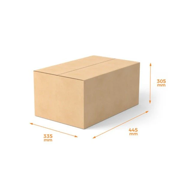 SAMPLE - RSC Shipping Carton FCN 304991 - 1C Kraft Brown Board (455 x 335 x 305mm)