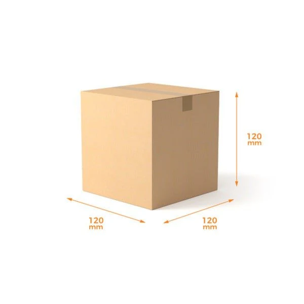 SAMPLE - RSC Shipping Carton Mug Box 1C Kraft Brown Board