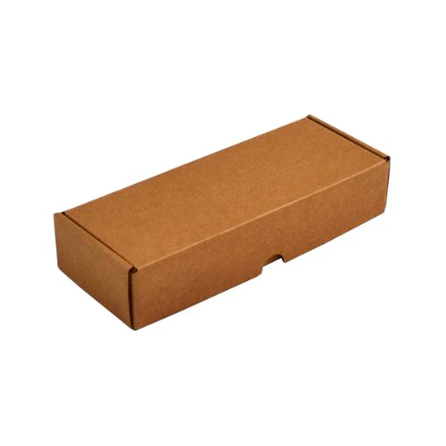 SAMPLE - Small Candle 3 Tin Pack with Attached Insert - Kraft Brown