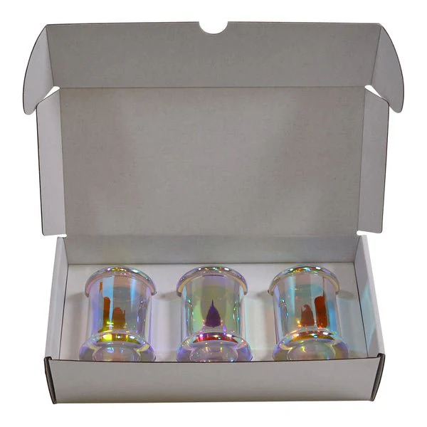Small Glass Candle 3 Danube Jar Pack with Insert (MTO) - Image 10