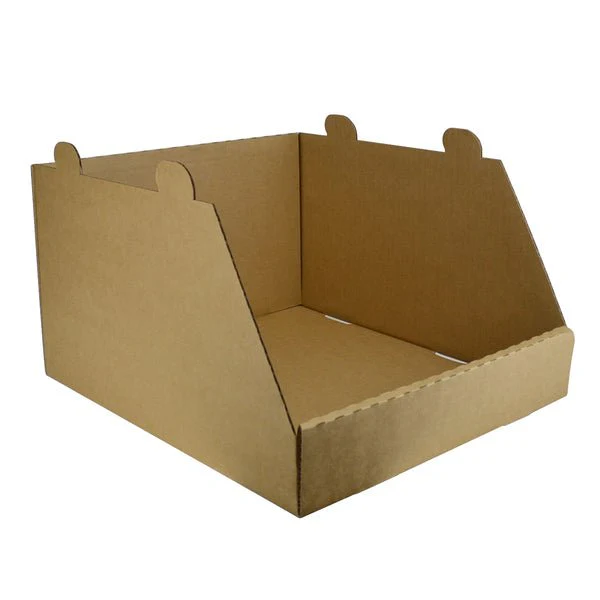 Stackable Storage & Bin Box - 18032 Kraft Brown C Flute (One Piece Self Locking Cardboard Storage Box) (Brown Inside) [Express Value Buy] - Image 3