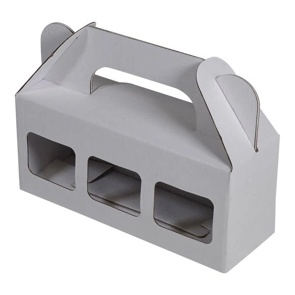 Three Window Gift Box 23369 with Carry Handle - Image 3