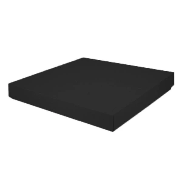 Two Piece 400mm Square Cardboard Gift Box (Base & Lid) 50mm High - Image 8