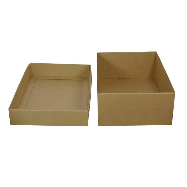 Two Piece Cardboard Shoe Box - 100mm High (Base & Lid) - Image 3