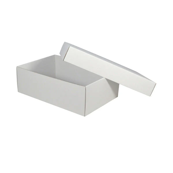 Two Piece Cardboard Shoe Box - 100mm High (Base & Lid) - Image 5