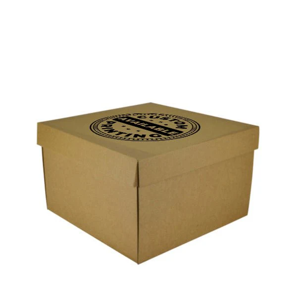 Two Piece Square Cardboard Gift Box 19280 - Image 10