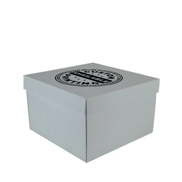 Two Piece Square Cardboard Gift Box 19280 - Image 11