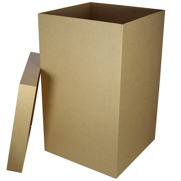Two Piece Square Cardboard Gift Box 500mm High - Image 2