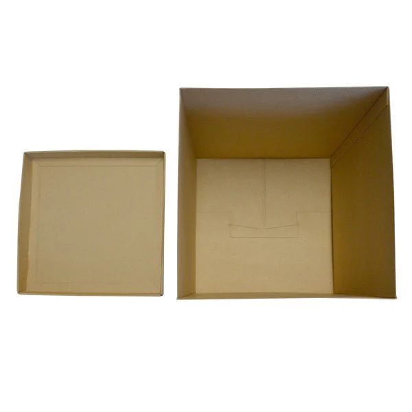 Two Piece Square Cardboard Gift Box 500mm High - Image 3