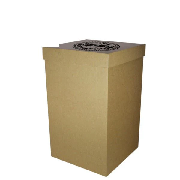 Two Piece Square Cardboard Gift Box 500mm High - Image 7