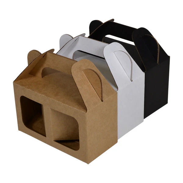 Two Window Gift Box 23809 with Carry Handle - Image 3